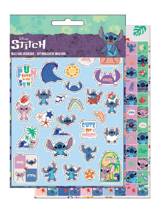 Disney Lilo and Stitch 600-osaline kleepsukomplekt – tootepilt