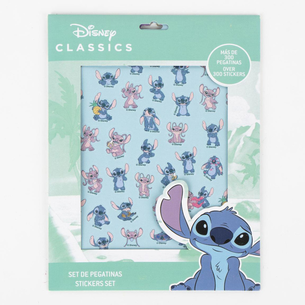 Disney Lilo and Stitch Alien kleepsukomplekt 300-osaline – tootepilt