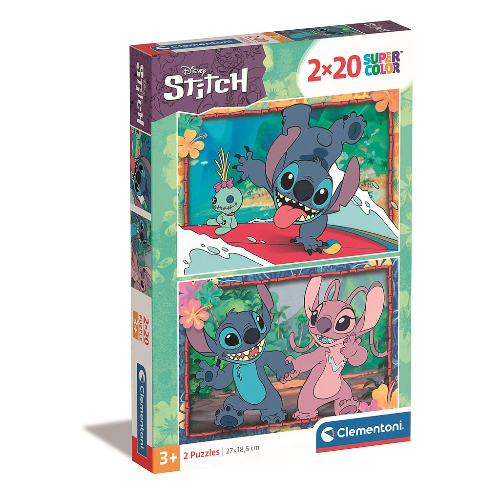 Disney Lilo and Stitch Angel 2×20-osaline Clementoni pusle – tootepilt