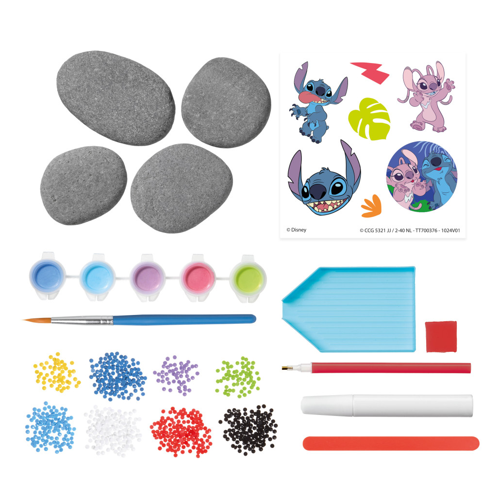 Disney Lilo and Stitch Angel kivide kaunistamise komplekt with stickers – detailvaade 2
