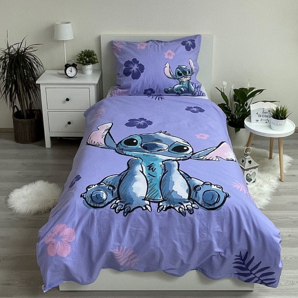 Disney Lilo and Stitch Blooming voodipesukomplekt 140x200cm, 70x90 cm – detailvaade 2