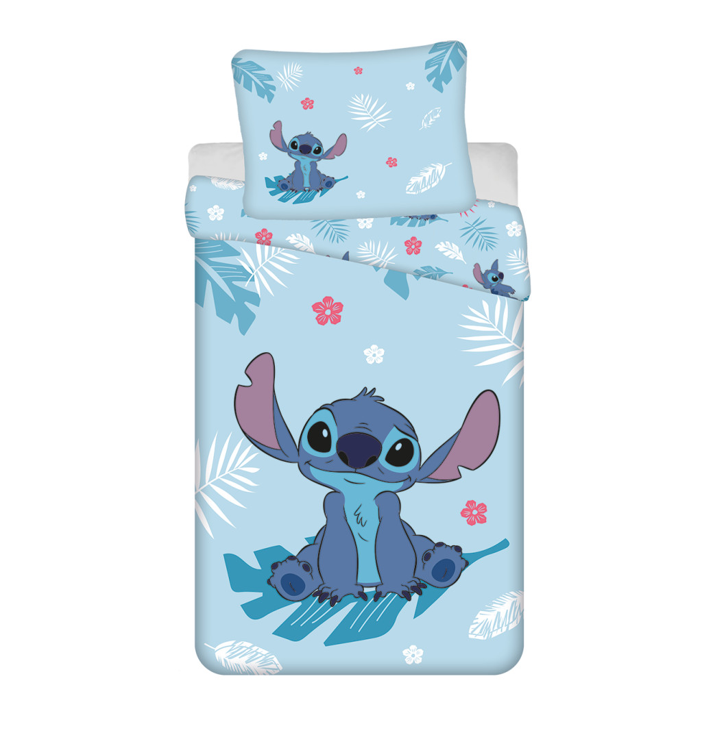 Disney Lilo and Stitch Blue bedding cover 140x200cm, 70x90 cm – tootepilt