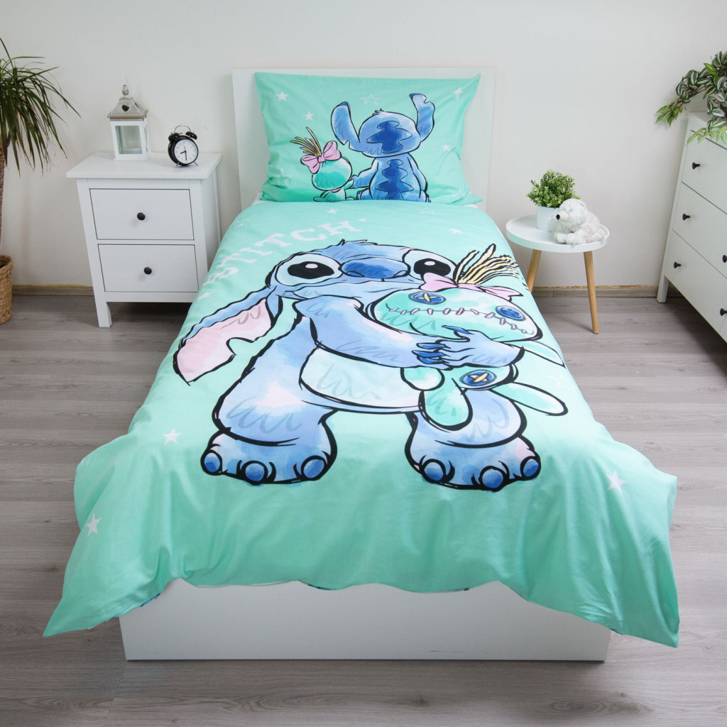 Disney Lilo and Stitch Buddies bedding cover 140x200cm, 70x90 cm – detailvaade 2