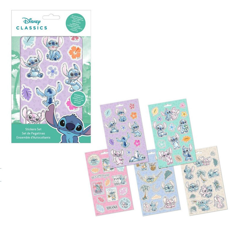 Disney Lilo and Stitch Cheeky kleepsukomplekt 5 sheets – tootepilt