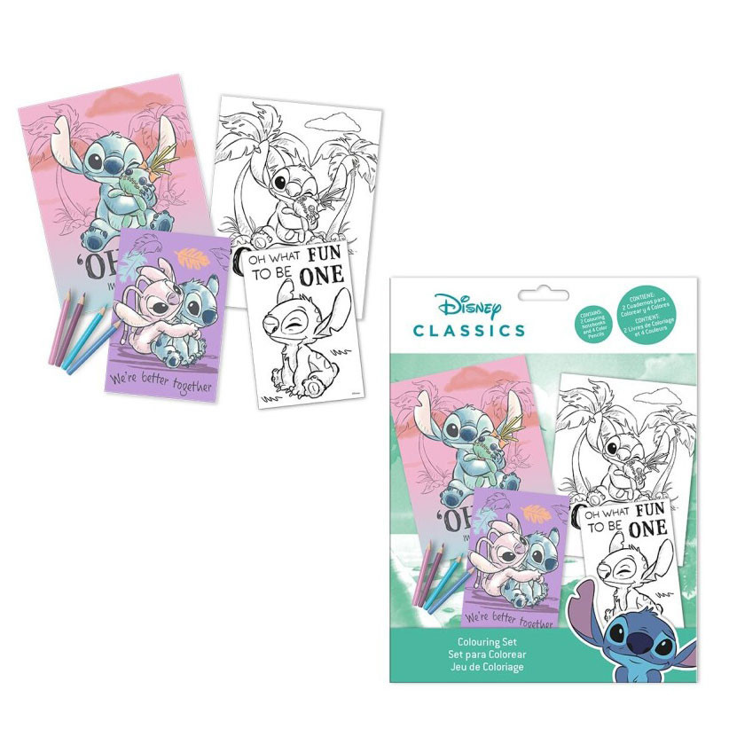 Disney Lilo and Stitch Cheeky värvimiskomplekt – tootepilt
