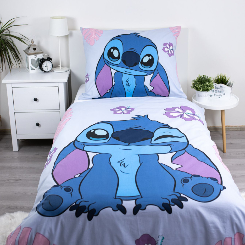 Disney Lilo and Stitch Cute bedding cover 140x200cm, 70x90 cm – detailvaade 2