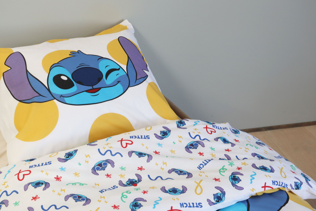 Disney Lilo and Stitch Dots children's voodipesukomplekt 100x135 cm, 40x60 cm – detailvaade 2