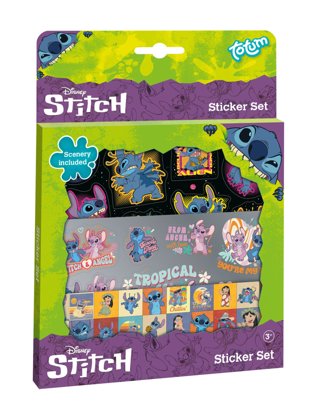 Disney Lilo and Stitch Extrovert kleepsukomplekt – tootepilt