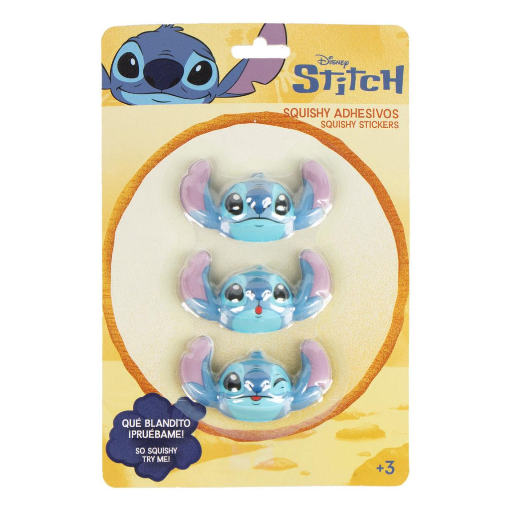 Disney Lilo and Stitch Face decorative kleepsukomplekt of 3 – tootepilt