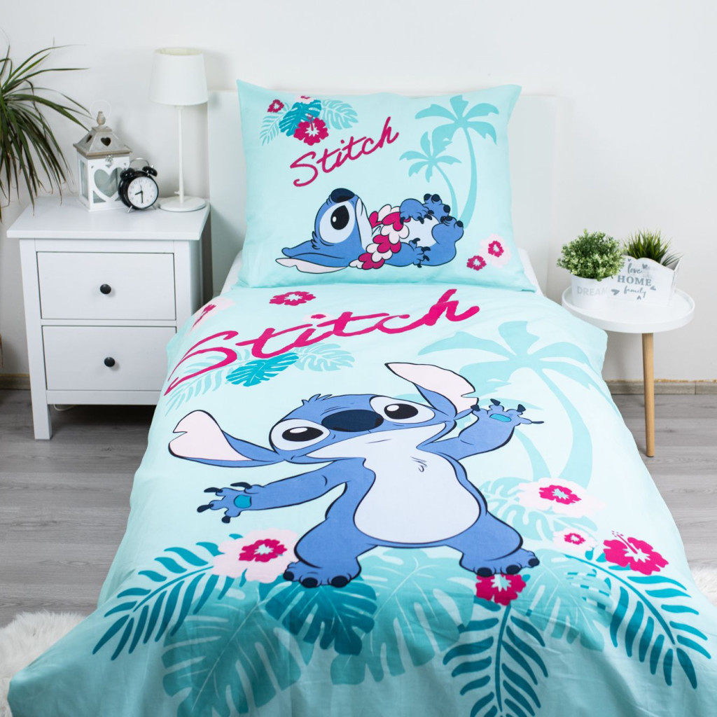 Disney Lilo and Stitch Hawaii bedding cover 140x200cm, 70x90 cm – detailvaade 2