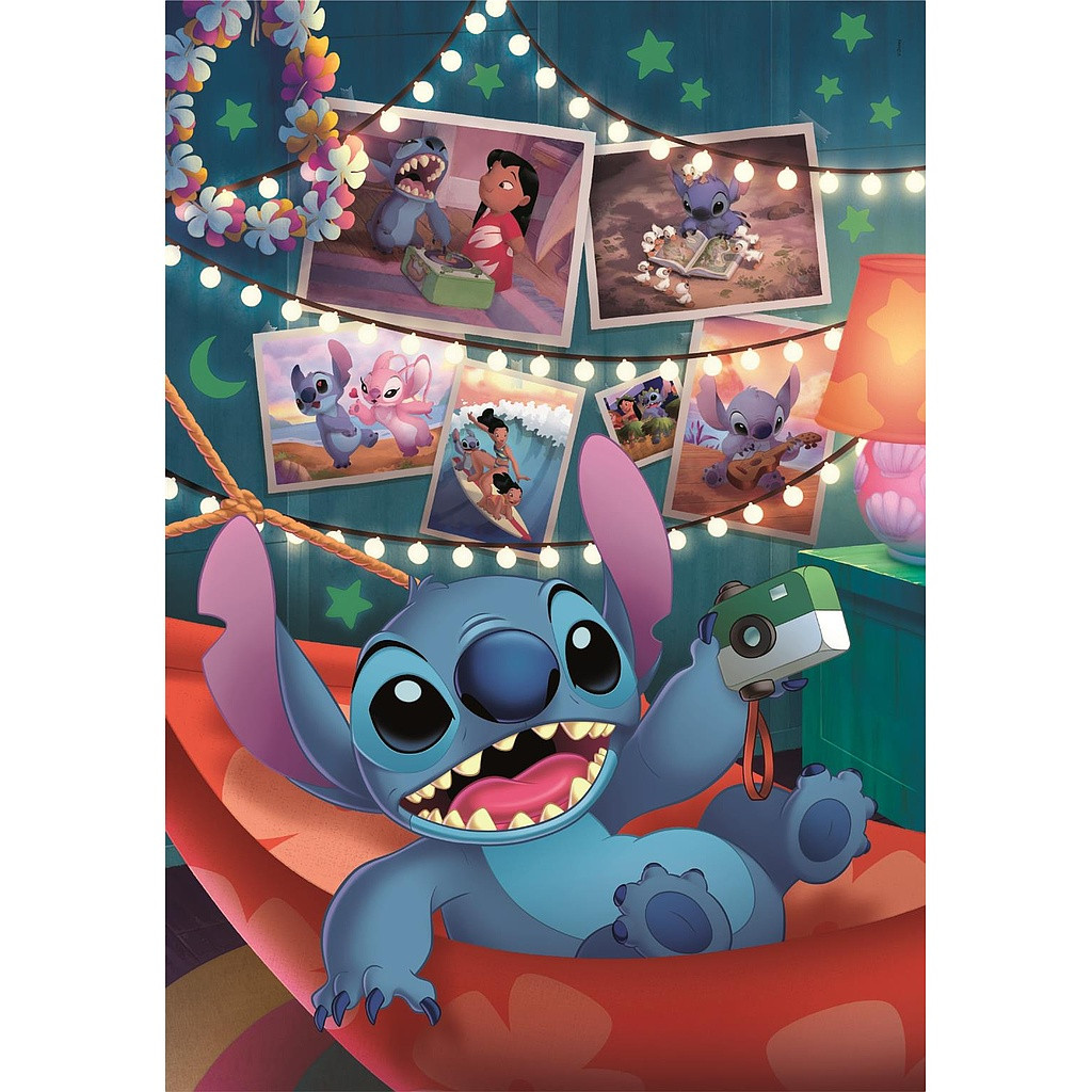 Disney Lilo and Stitch Memories Clementoni 1000-osaline pusle – detailvaade 2