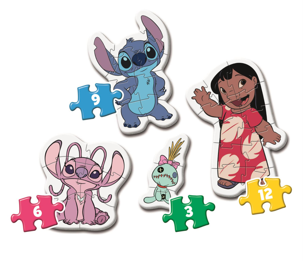 Disney Lilo and Stitch My First baby shape pusle Clementoni – detailvaade 2