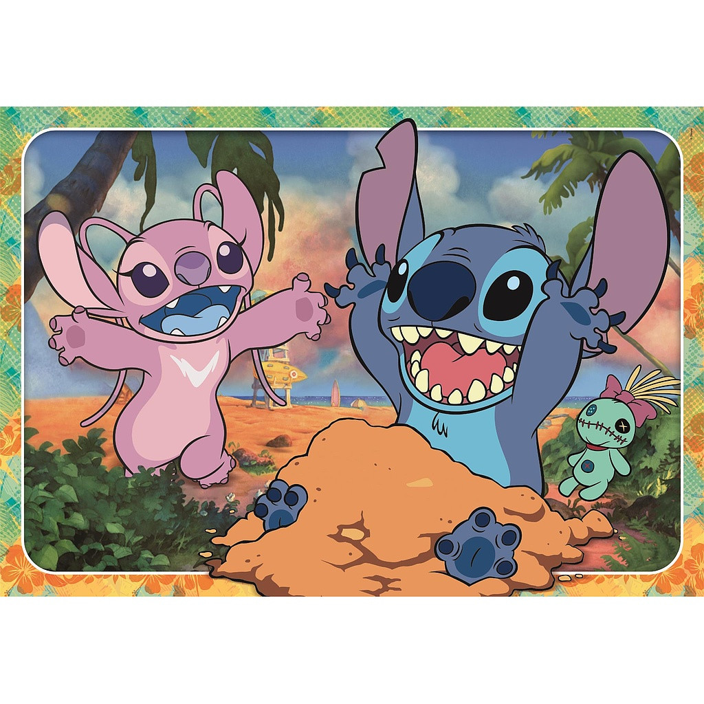 Disney Lilo and Stitch Sand 60-osaline maxi pusle Clementoni – detailvaade 2