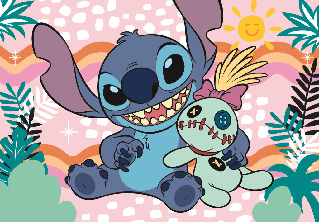 Disney Lilo and Stitch Scrump's Day Clementoni 60-osaline pusle – detailvaade 2