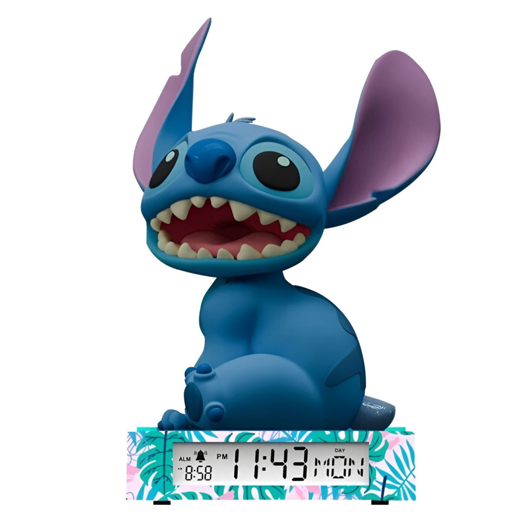 Disney Lilo and Stitch Smile 3D-öölamp ja äratuskell – tootepilt