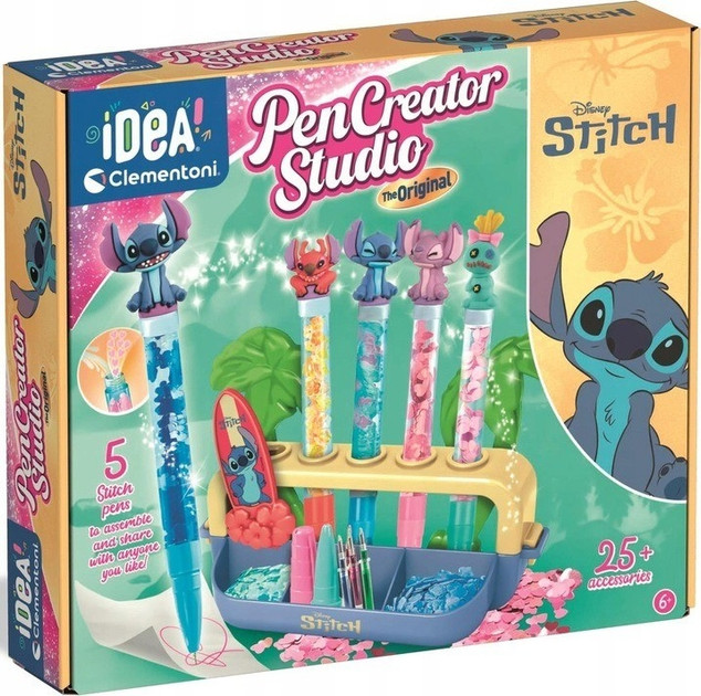 Disney Lilo and Stitch Surf pliiatsite valmistamise komplekt Clementoni – tootepilt