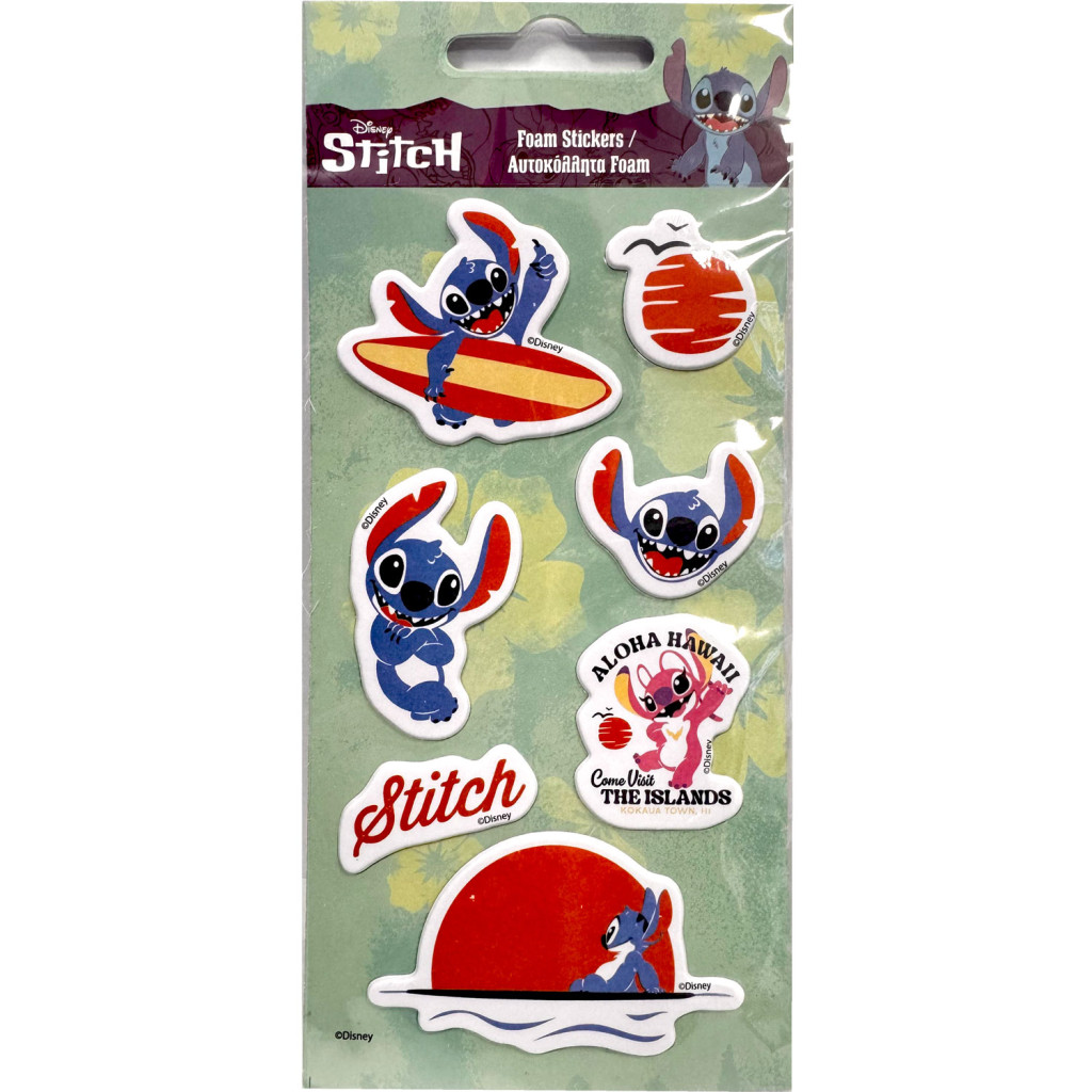 Disney Lilo and Stitch The Islands reljeefsete vahtkleepsude komplekt – tootepilt