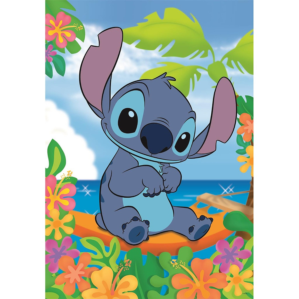 Disney Lilo and Stitch Tropical 104-osaline Clementoni pusle – detailvaade 2