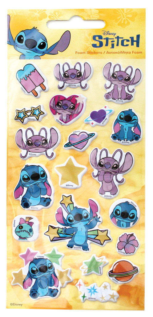 Disney Lilo and Stitch Universe reljeefsete vahtkleepsude komplekt – tootepilt