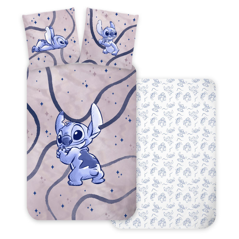 Disney Lilo and Stitch voodipesukomplekt 140x200cm, 70x90 cm – tootepilt