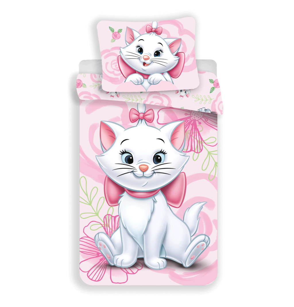 Disney Marie Rose voodipesukomplekt 140x200cm, 70x90 cm – tootepilt