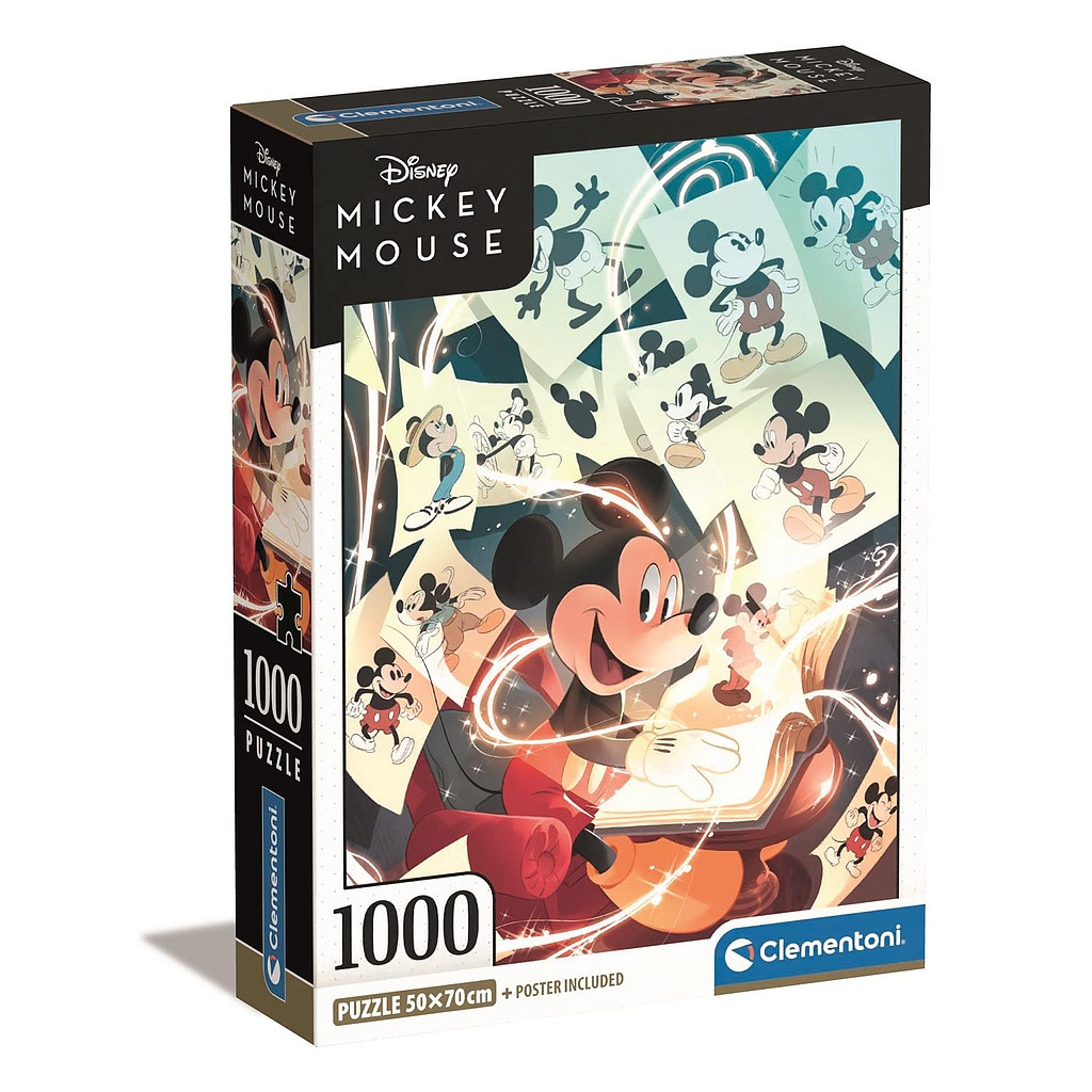 Disney Mickey 1000-osaline Compact pusle Clementoni – tootepilt