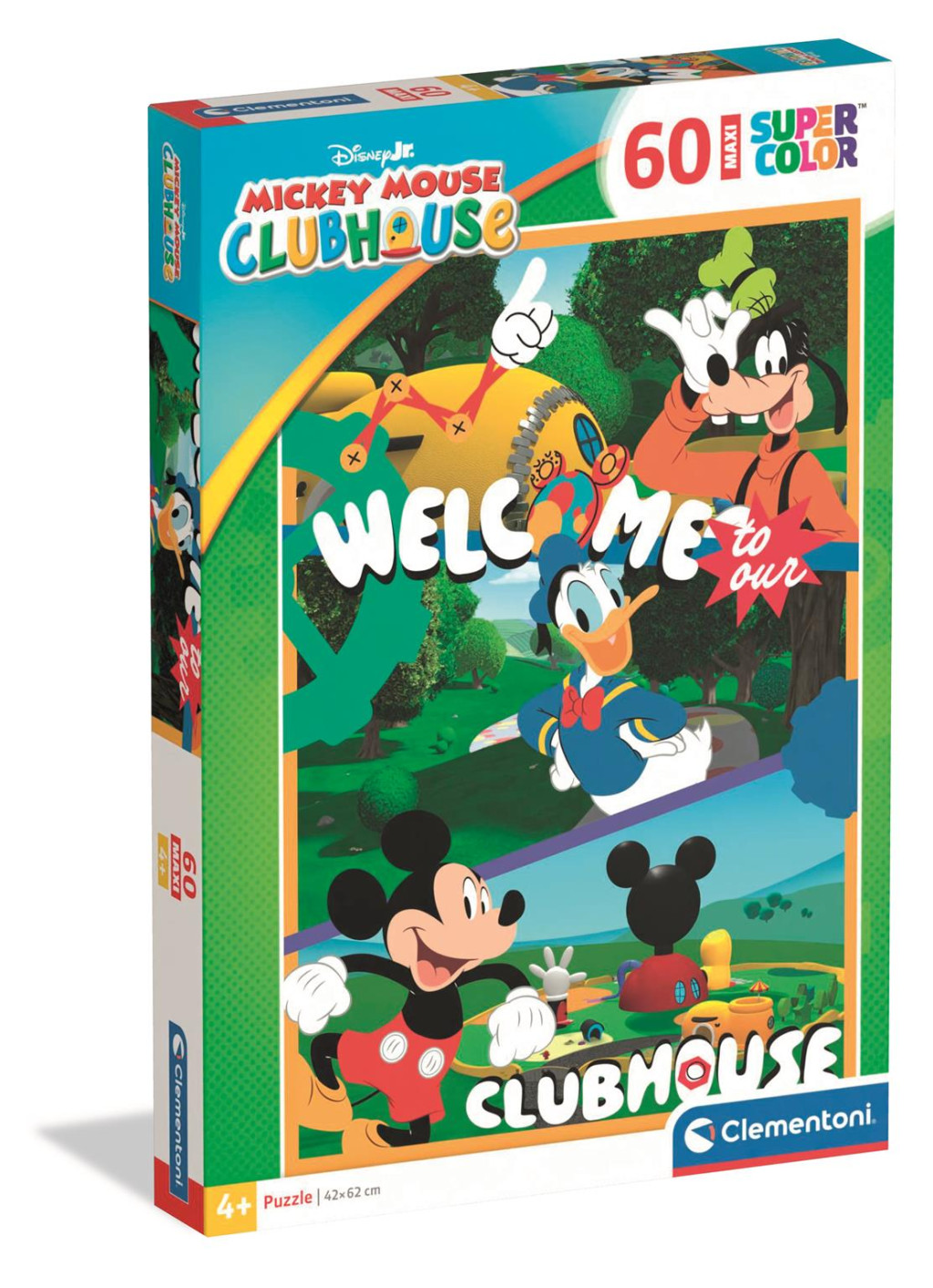 Disney Mickey Clubhouse 60-osaline maxi pusle Clementoni – tootepilt