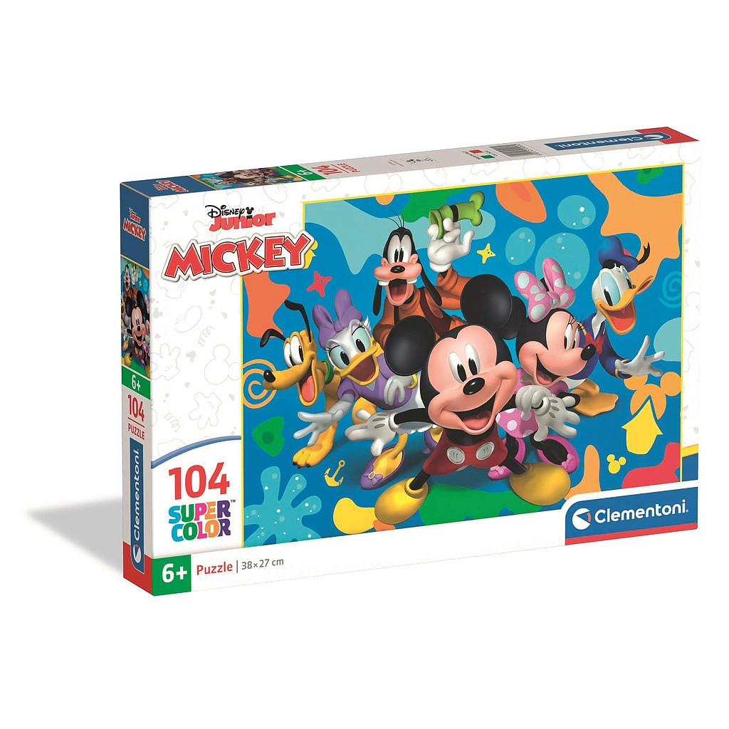 Disney Mickey Colorsplash 104-osaline Clementoni pusle – tootepilt