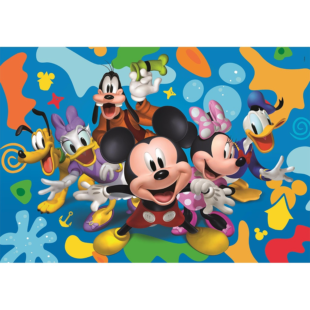 Disney Mickey Colorsplash 104-osaline Clementoni pusle – detailvaade 2