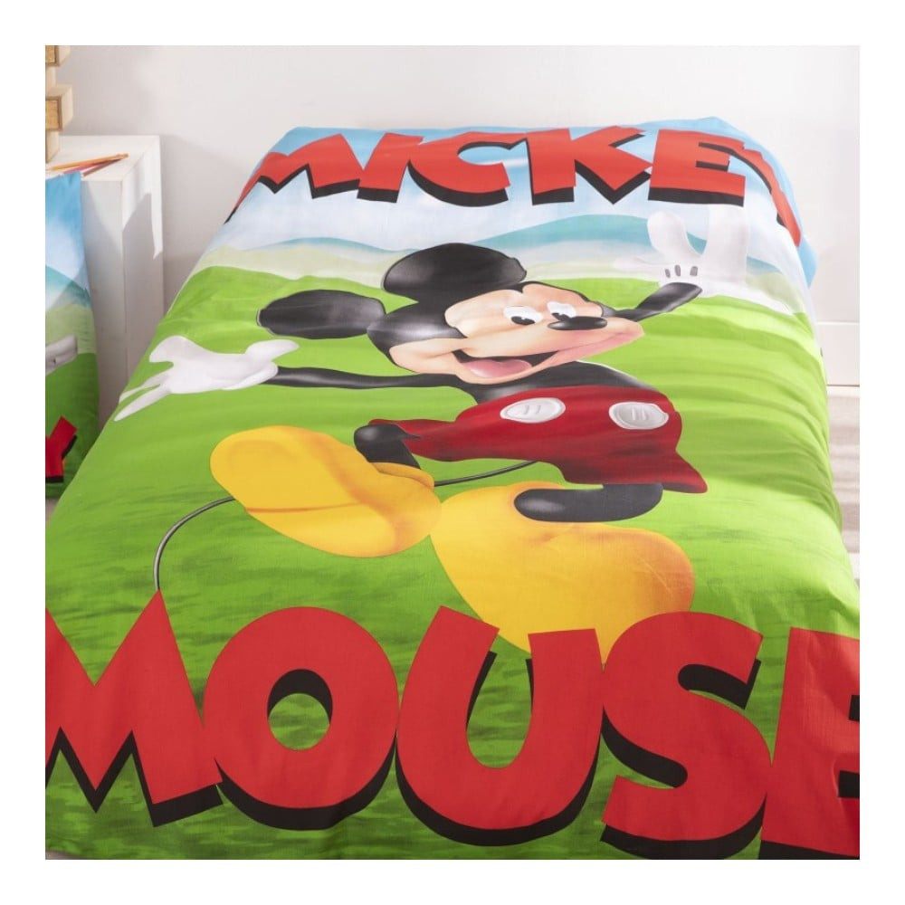 Disney Mickey Garden voodipesukomplekt 140x200cm, 65x65 cm – detailvaade 2