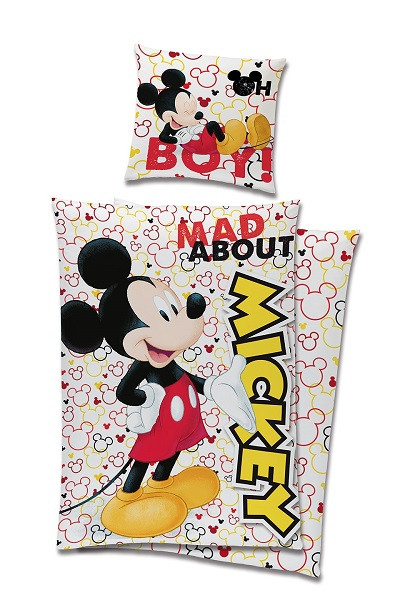 Disney Mickey Mad voodipesukomplekt 140x200cm, 70x90 cm – tootepilt