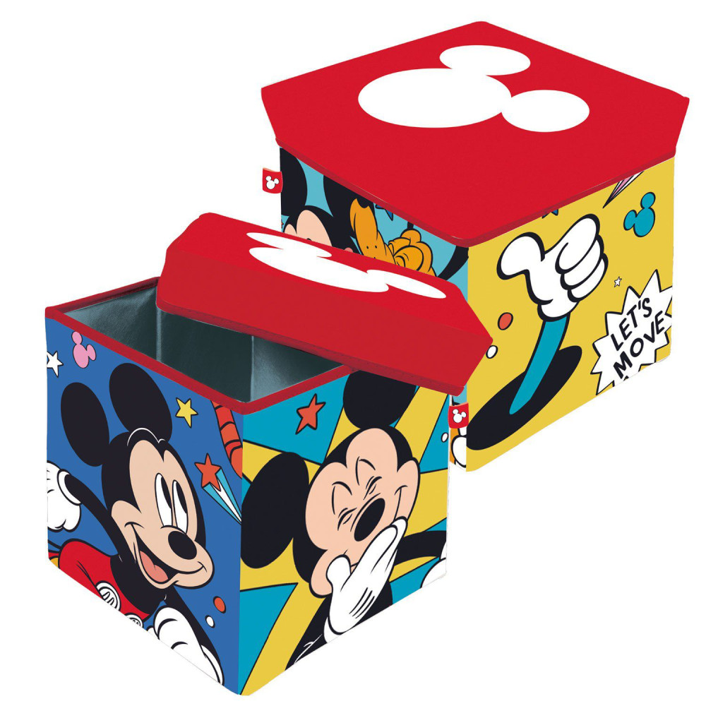 Disney Mickey mänguasjade hoiukast 30×30x30 cm – tootepilt