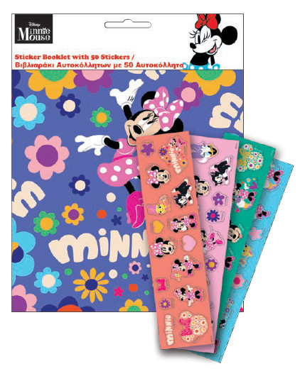 Disney Minnie 50 kleepsuga kleepsualbum – tootepilt