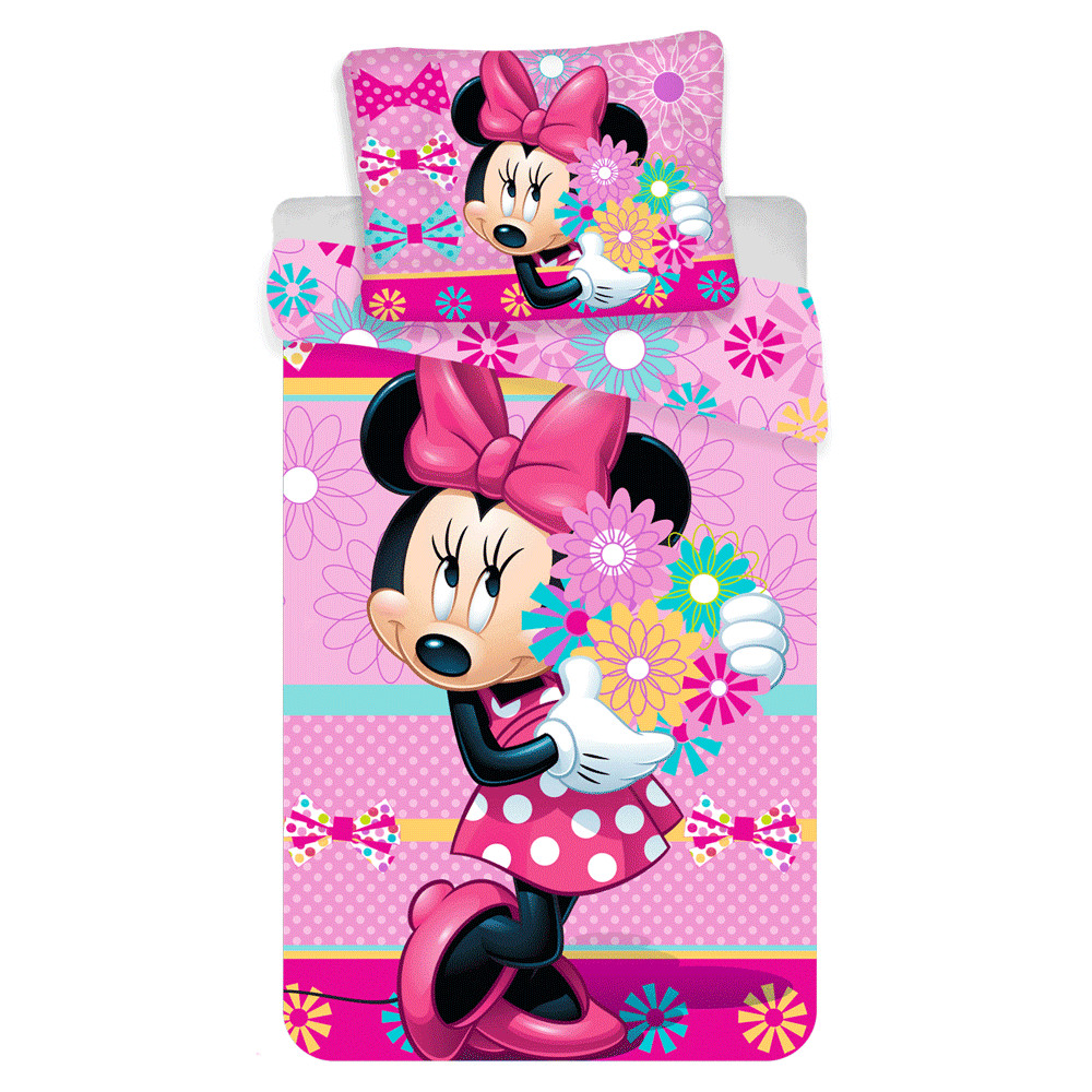 Disney Minnie Bouquet voodipesukomplekt 140x200cm, 70x90 cm – tootepilt