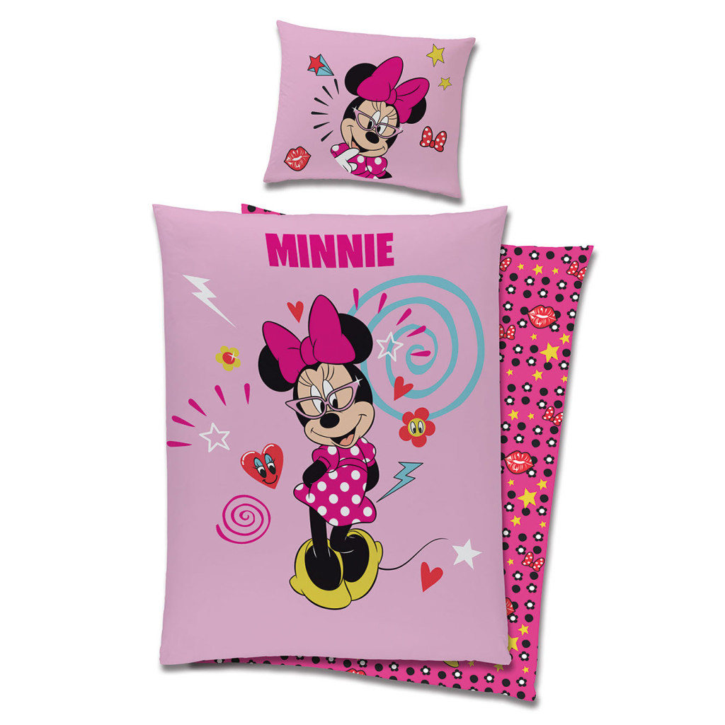 Disney Minnie Chic voodipesukomplekt 140x200cm, 70x90 cm – tootepilt