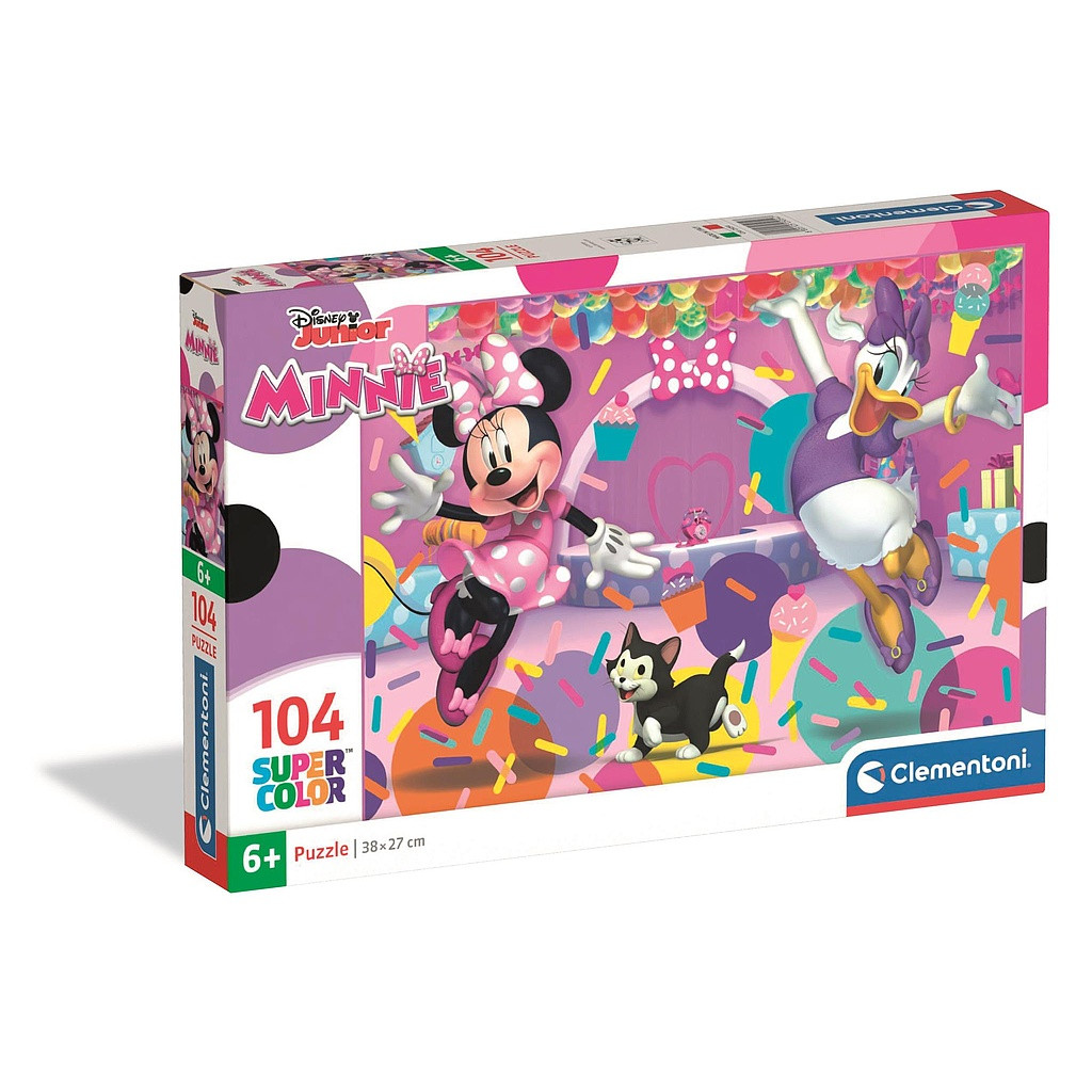 Disney Minnie Confetti 104-osaline Clementoni pusle – tootepilt
