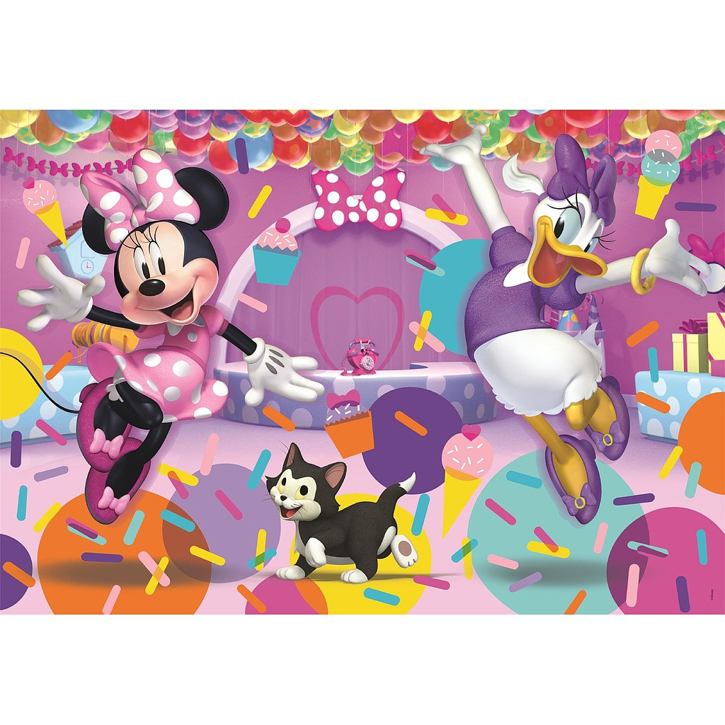 Disney Minnie Confetti 104-osaline Clementoni pusle – detailvaade 2
