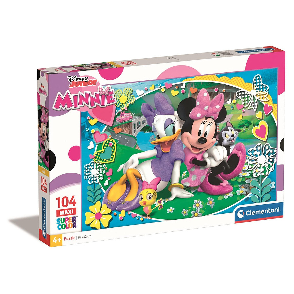 Disney Minnie Daisy 104-osaline maxi pusle Clementoni – tootepilt