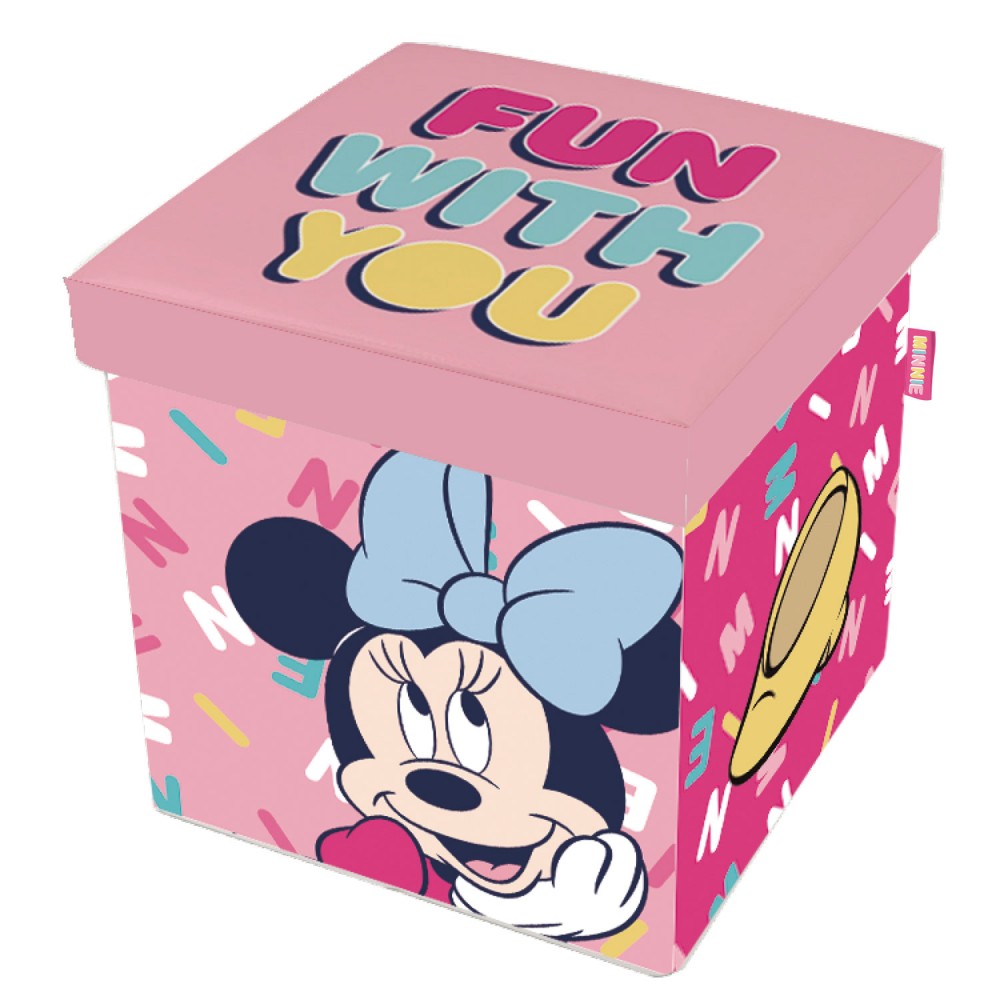 Disney Minnie mänguasjade hoiukast 30×30x30 cm – tootepilt