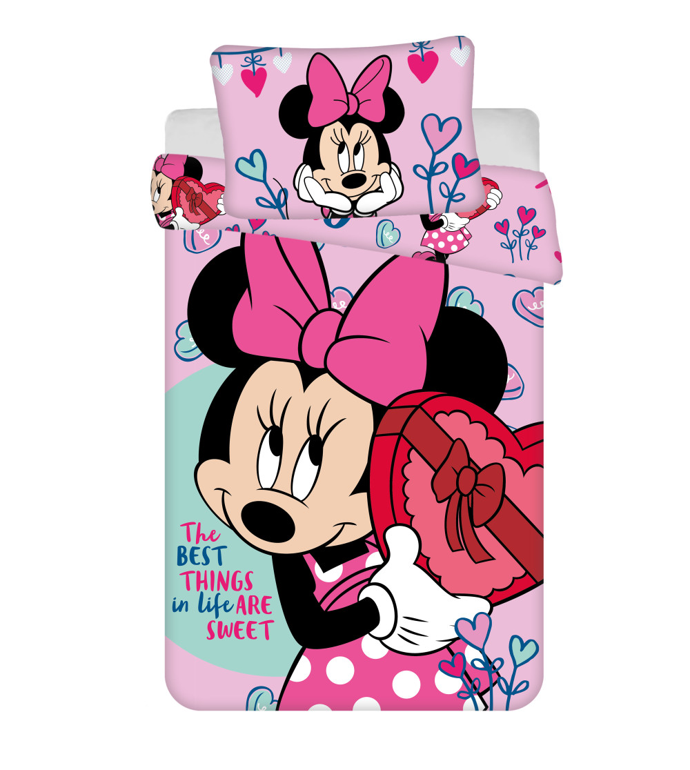 Disney Minnie Sweets children's bedding 100x135 cm, 40x60 cm – tootepilt