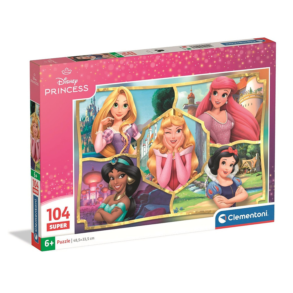 Disney Princess 104-osaline Clementoni pusle – tootepilt