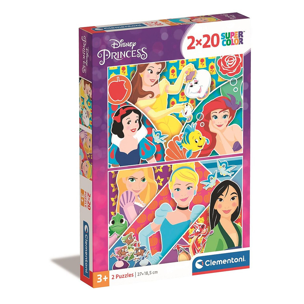 Disney Princess 2×20-osaline pusle Clementoni – tootepilt