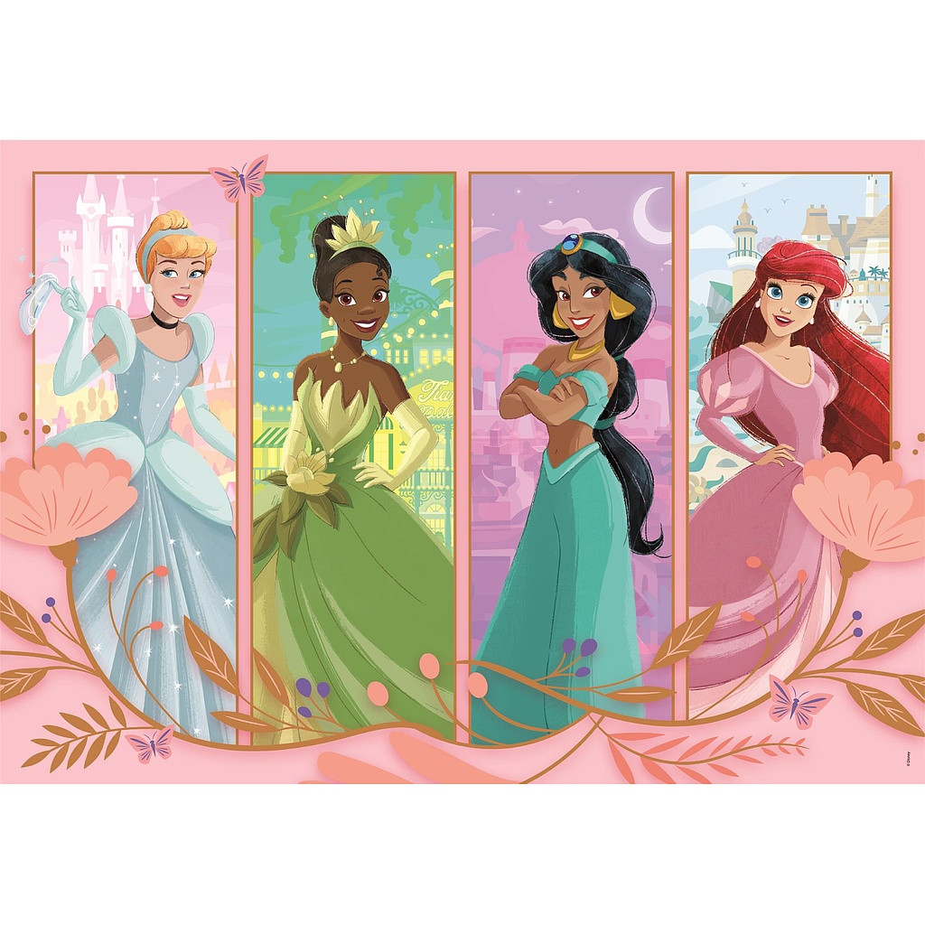 Disney Princess 2×60-osaline pusle Clementoni – detailvaade 2