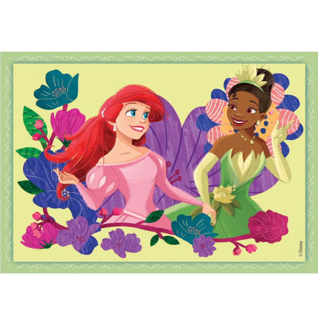Disney Princess 4-in-1 puslekomplekt Clementoni – detailvaade 2
