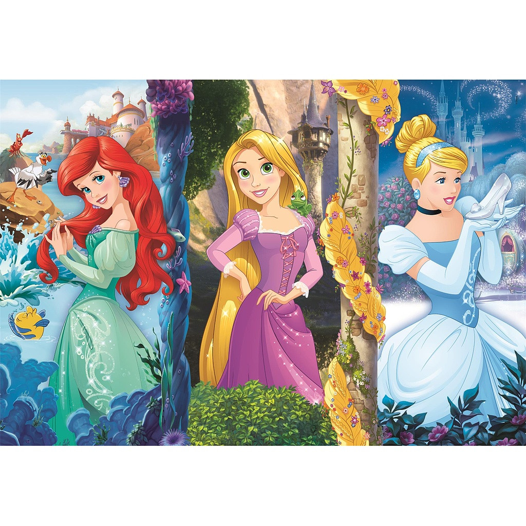 Disney Princess 60-osaline maxi pusle Clementoni – detailvaade 2