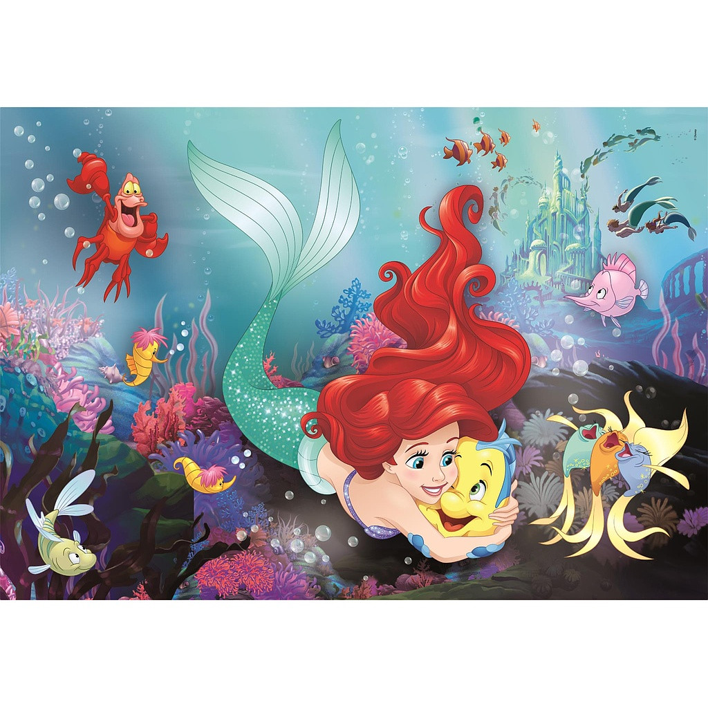 Disney Princess Ariel 24-osaline maxi pusle Clementoni – detailvaade 2