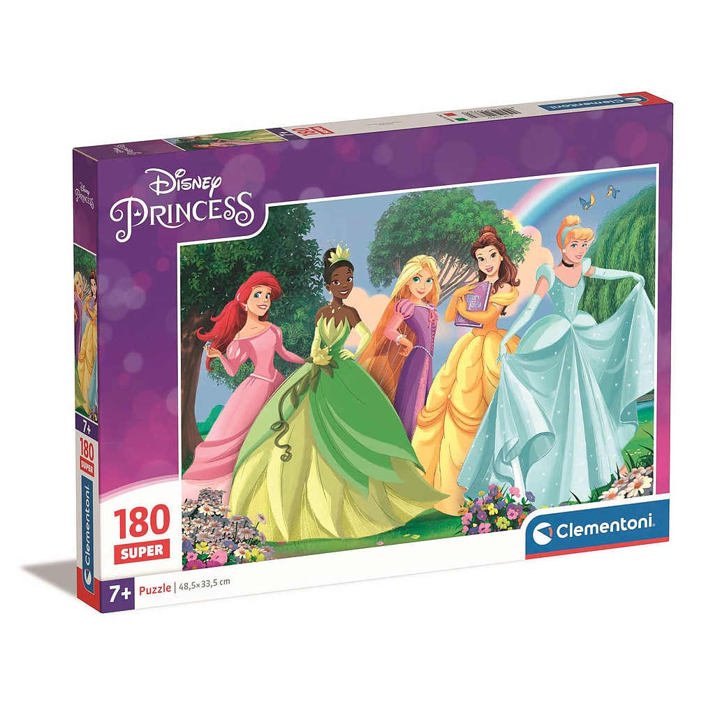 Disney Princess Ballgowns 180-osaline Clementoni pusle – tootepilt