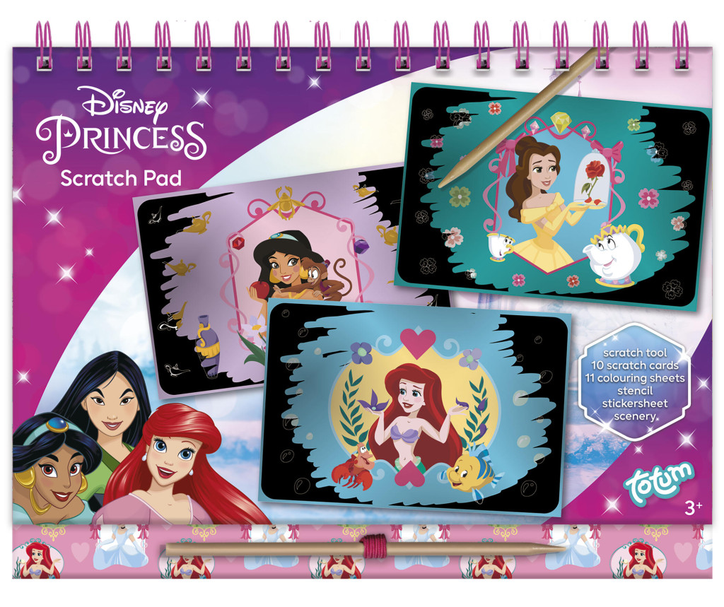 Disney Princess Beauty kraapimiskunsti komplekt and activity kit – tootepilt