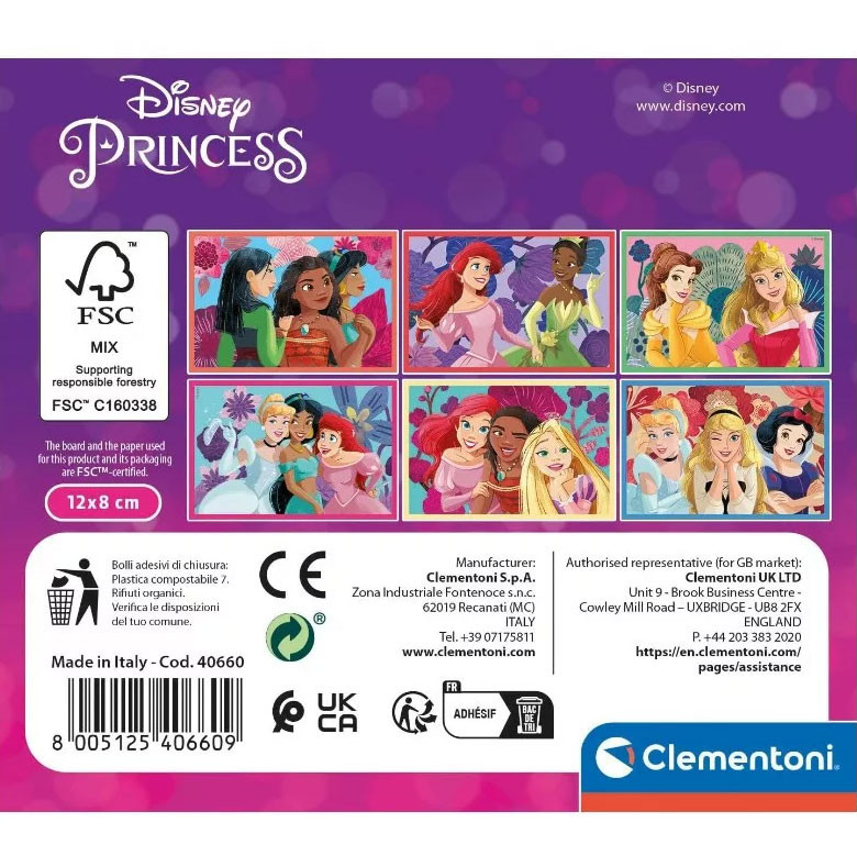 Disney Princess Bonding Clementoni 6-osaline story cube – detailvaade 2