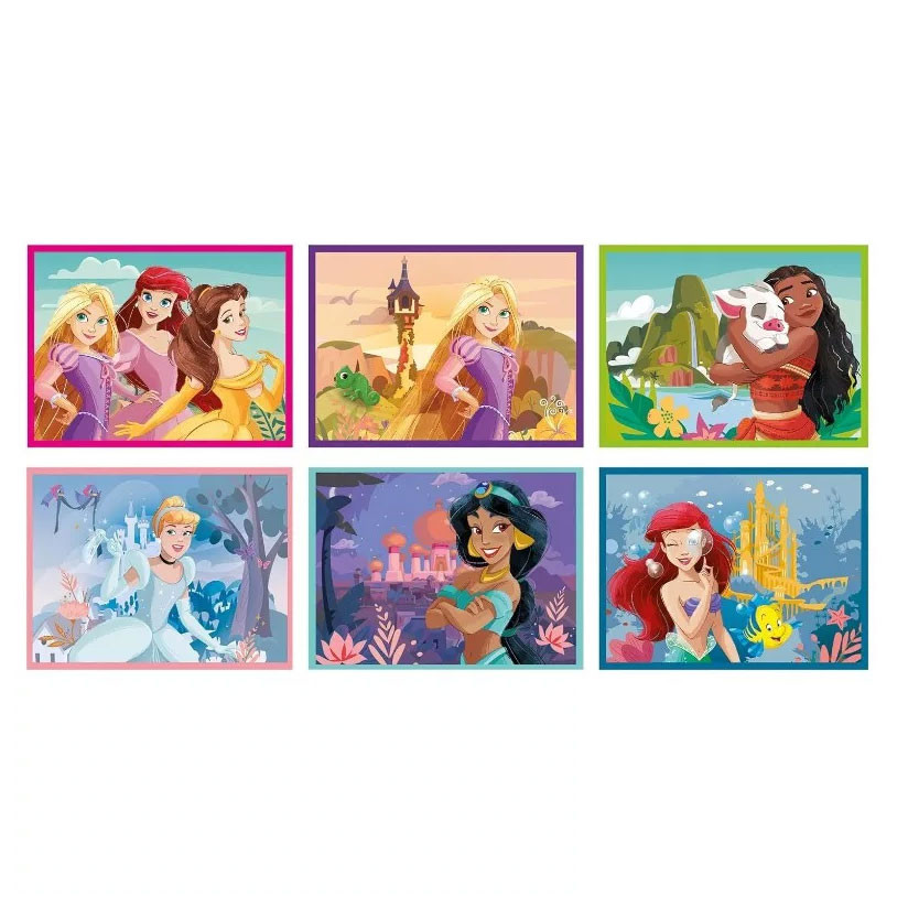 Disney Princess Happy Space fairy tale cube 12-osaline Clementoni – detailvaade 2